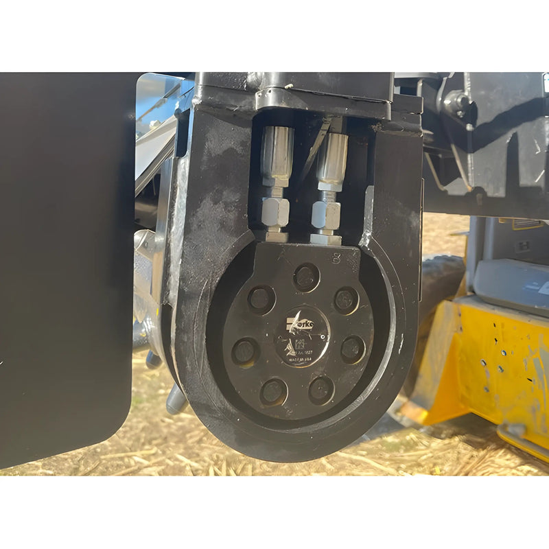 72" Power Rake for Skid Steer | Bi-Directional Drum | Carbide Teeth | Star Industries
