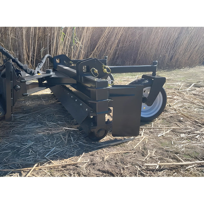 72" Power Rake for Skid Steer | Bi-Directional Drum | Carbide Teeth | Star Industries