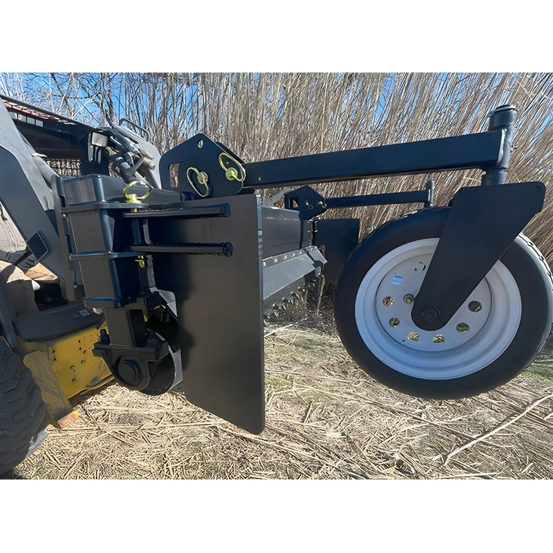 72" Power Rake for Skid Steer | Bi-Directional Drum | Carbide Teeth | Star Industries