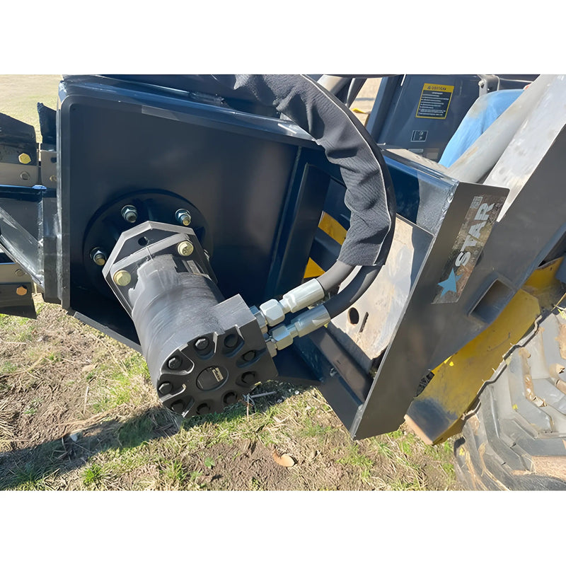 Trencher for Skid Steer | 48" Capacity | 15" Auger | Star Industries