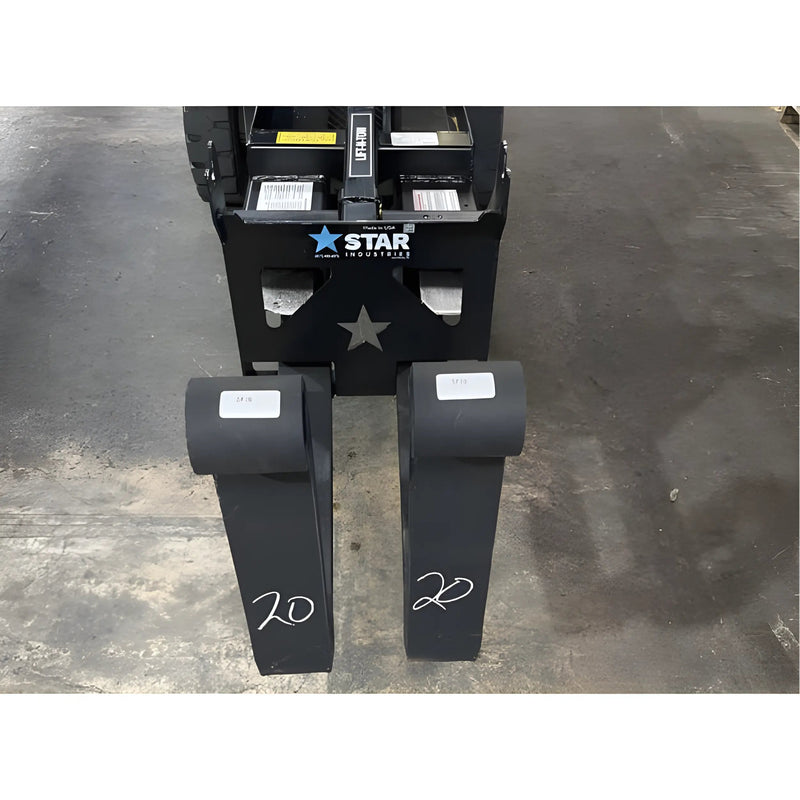 Fork Mover for Forklift | Universal 2" Receiver | ITA & Shaft Compatible | Star Industries