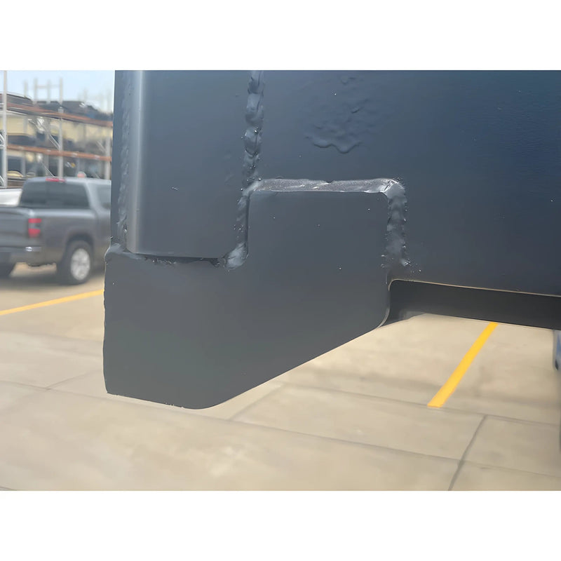 Trash Hopper for Forklift | 5′-7′ | 3/16" Steel | Universal Fork Pocket | Star Industries