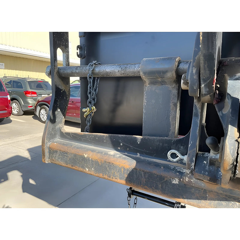 Trash Hopper for Forklift | 5′-7′ | 3/16" Steel | Universal Fork Pocket | Star Industries