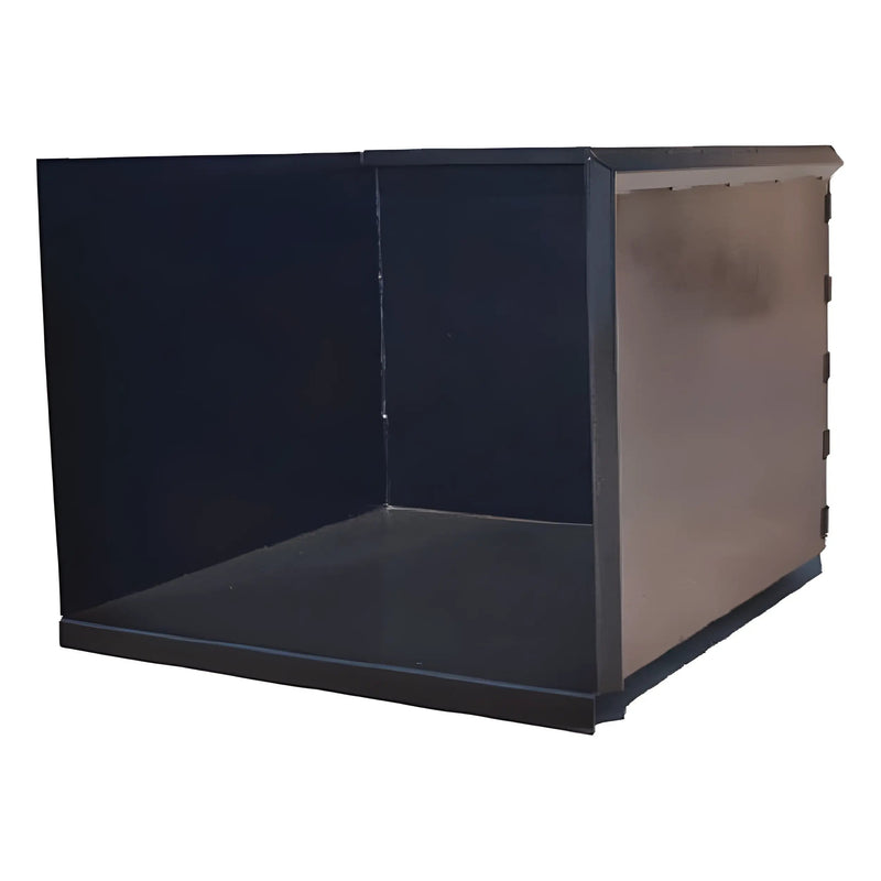 Trash Hopper for Forklift | 5′-7′ | 3/16" Steel | Universal Fork Pocket | Star Industries