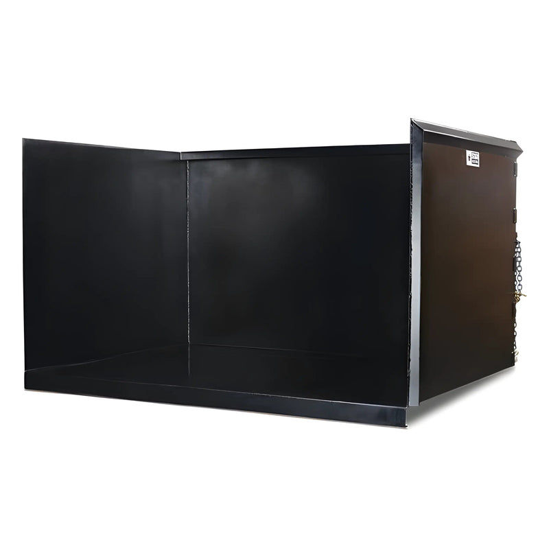 Trash Hopper for Forklift | 5′-7′ | 3/16" Steel | Universal Fork Pocket | Star Industries
