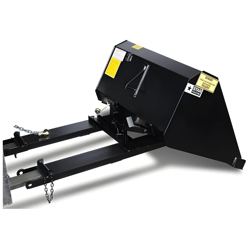 Self-Dump Forklift Bucket for Forklifts | 45"-84" | 0.25-1 Cubic Yard | Manual & Hydraulic | Star Industries
