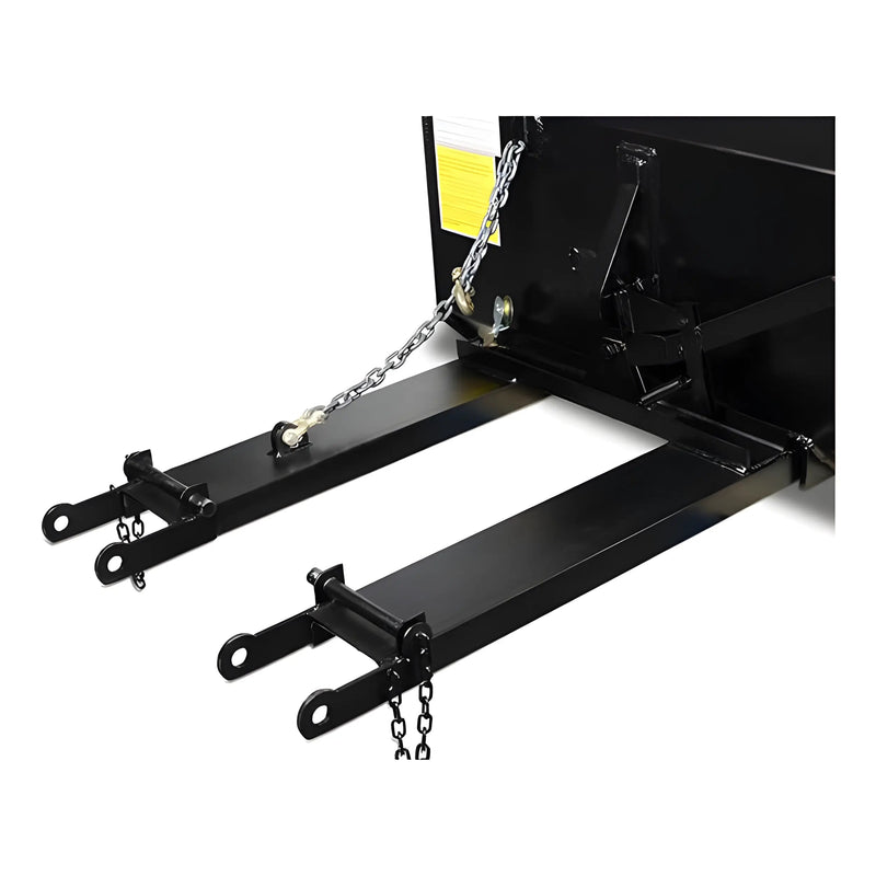 Self-Dump Forklift Bucket for Forklifts | 45"-84" | 0.25-1 Cubic Yard | Manual & Hydraulic | Star Industries