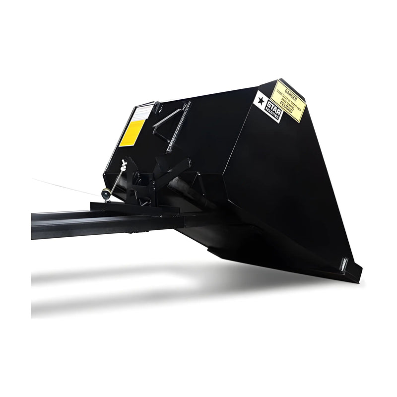 Self-Dump Forklift Bucket for Forklifts | 45"-84" | 0.25-1 Cubic Yard | Manual & Hydraulic | Star Industries
