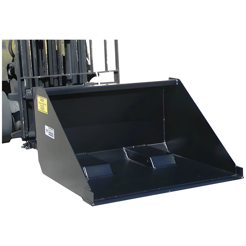 Self-Dump Forklift Bucket for Forklifts | 45"-84" | 0.25-1 Cubic Yard | Manual & Hydraulic | Star Industries