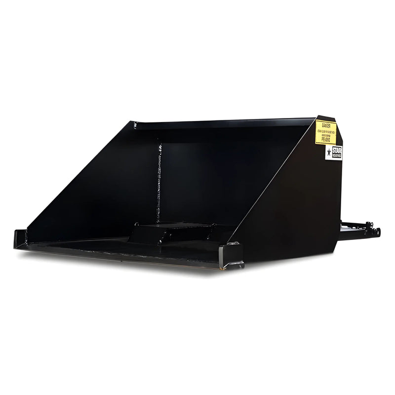 Self-Dump Forklift Bucket for Forklifts | 45"-84" | 0.25-1 Cubic Yard | Manual & Hydraulic | Star Industries