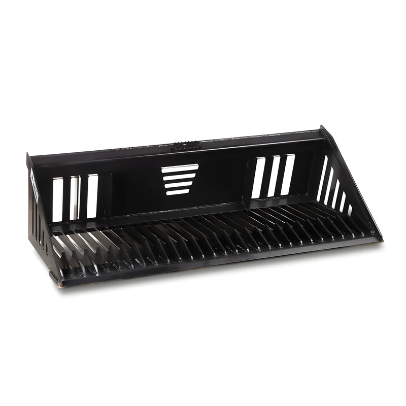 Skeleton Bucket for Skid Steer | 66"-84" | Universal Quick-Attach | Reinforced Steel | Star Industries