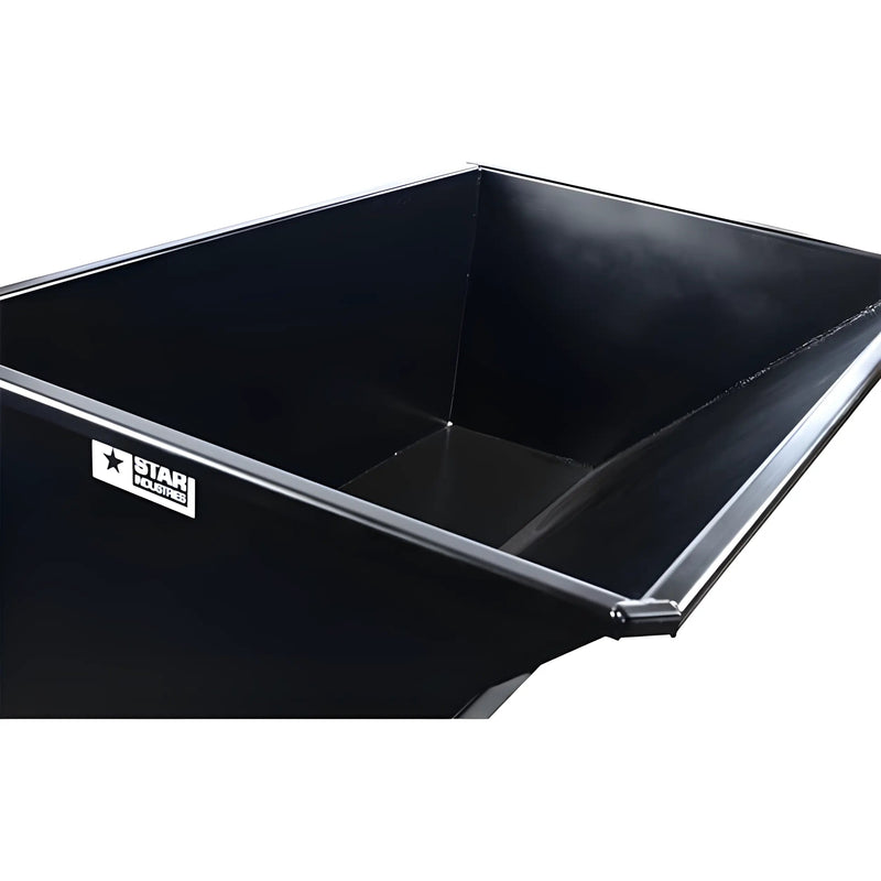 Trash and Waste Hopper for Skid Steer & Telehandler | 48"-84" Width | 1 - 1.75 Cubic Yard | 3/16" Steel | Star Industries