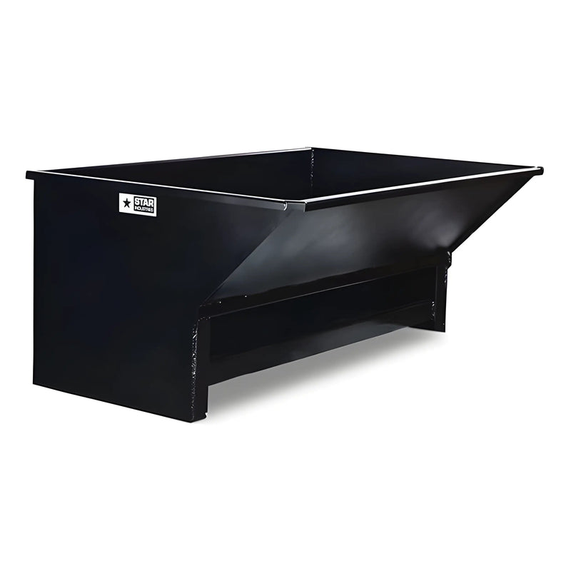 Trash and Waste Hopper for Skid Steer & Telehandler | 48"-84" Width | 1 - 1.75 Cubic Yard | 3/16" Steel | Star Industries