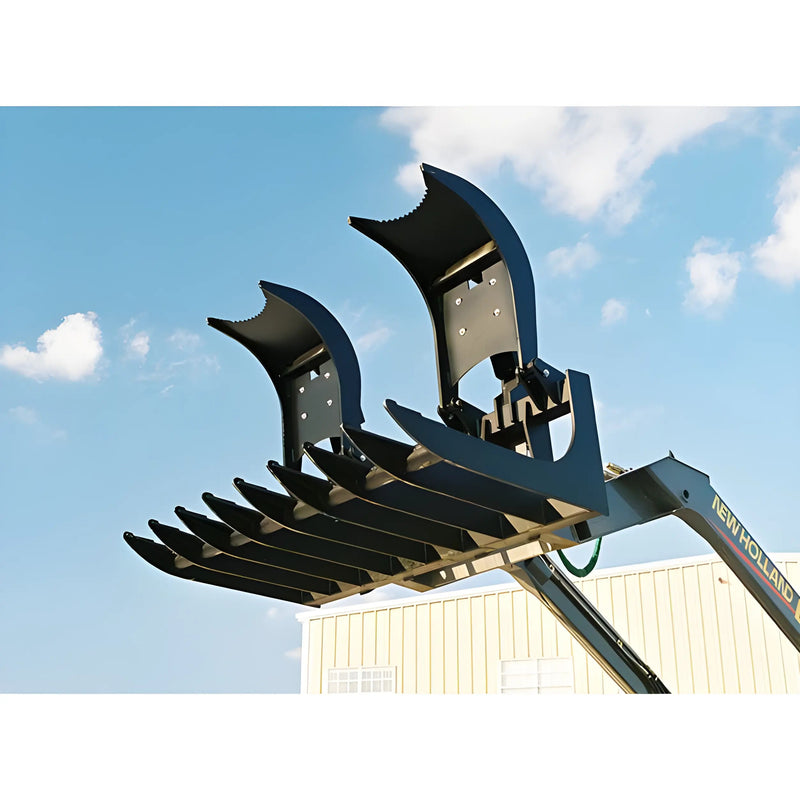 Root Grapple for Skid Steer | 66"-84" | Independent Hydraulics | Heavy-Duty Steel | Star Industries