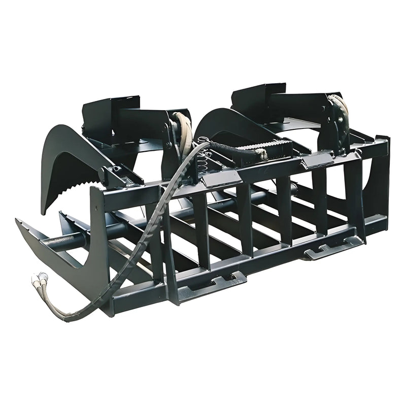 Root Grapple for Skid Steer | 66"-84" | Independent Hydraulics | Heavy-Duty Steel | Star Industries