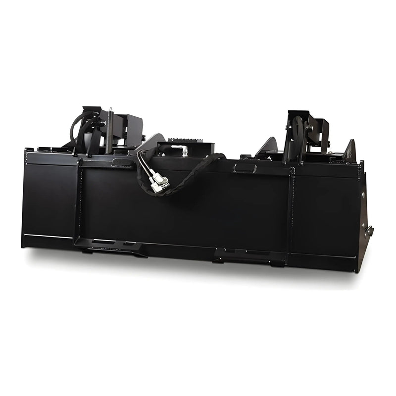 Grapple Bucket for Skid Steer | 66"-84" | Heavy-Duty Steel | Hydraulic Operation | Star Industries