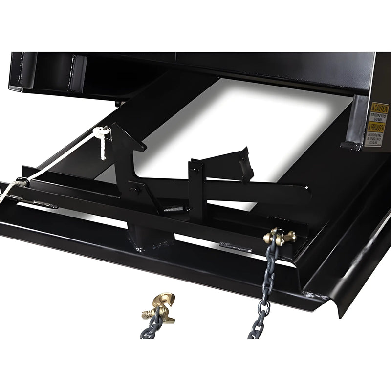 Self-Dumping Trash Hopper for Forklifts | 0.5-2.5 Cu Yd | 4,000 Lb Capacity | Steel Plate Construction | Star Industries