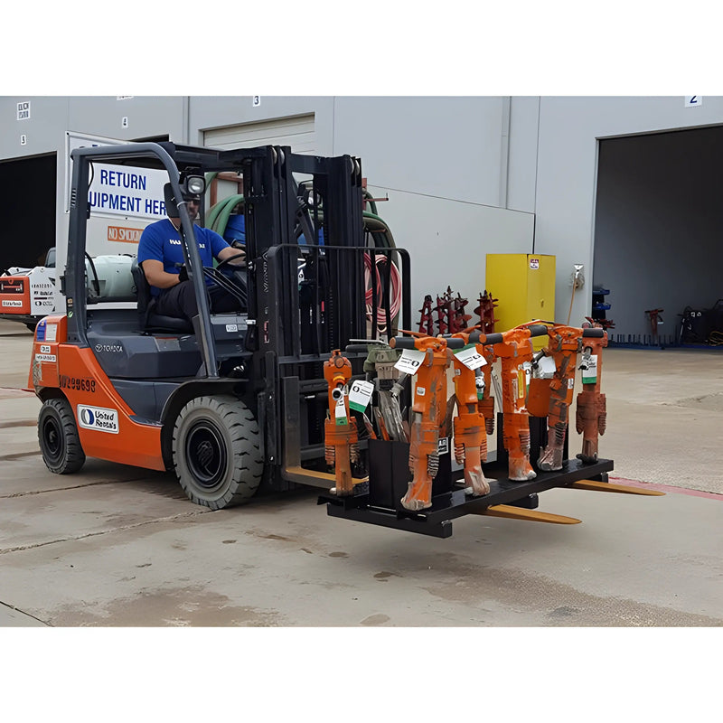 Paver Breaking Pallet | Heavy-Duty Steel Frame | Reinforced Cross-Bracing | Star Industries