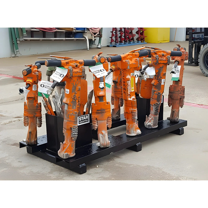 Paver Breaking Pallet | Heavy-Duty Steel Frame | Reinforced Cross-Bracing | Star Industries
