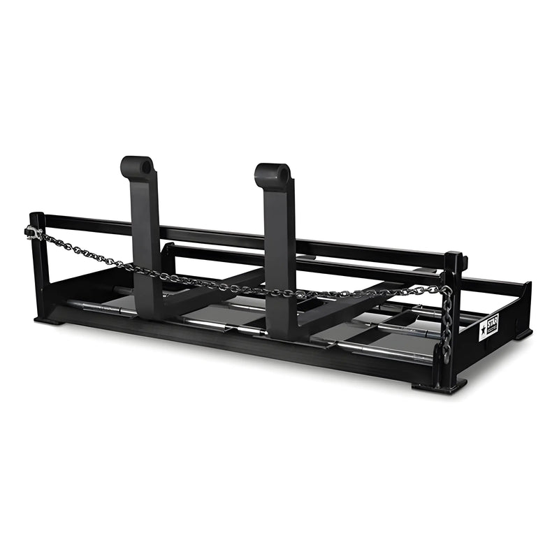 Fork Storage Rack for Forklift | 6-9 Pairs | Heavy-Duty Steel | Star Industries