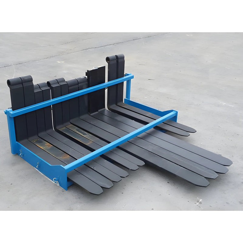 Fork Storage Rack for Forklift | 6-9 Pairs | Heavy-Duty Steel | Star Industries