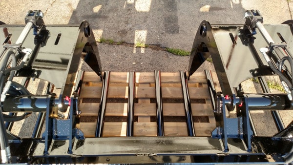 Tine Grapple Bucket Skid Steer Attachment