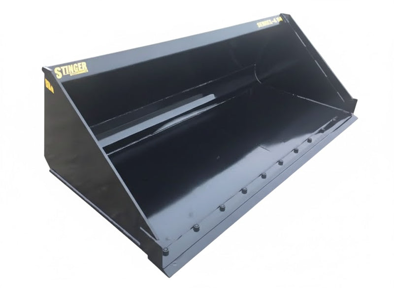 Skid Steer Material Bucket Attachment – High-Capacity Earthmoving and Site Work