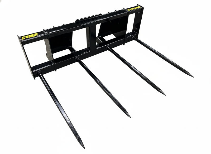 Tractor Bale Spear – Series 4 (BS4) from Stinger Attachments