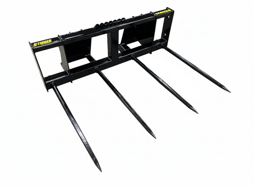 Wheel Loader Bale Spear – Series 4 (BS4-61) Large Square Bale Mover