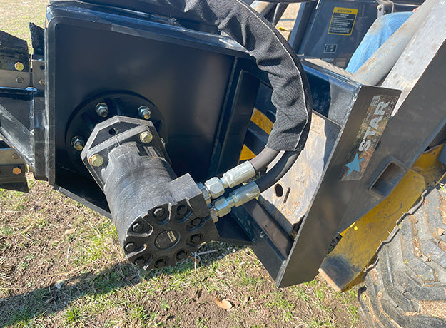 Trencher for Skid Steer | 48" Capacity | 15" Auger | Star Industries