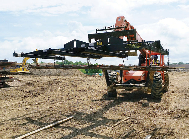 Wire Mesh Handler for Forklift | 24"-39" | Heavy-Duty Steel | Fork Mount | Star Industries