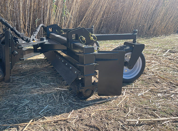 72" Power Rake for Skid Steer | Bi-Directional Drum | Carbide Teeth | Star Industries