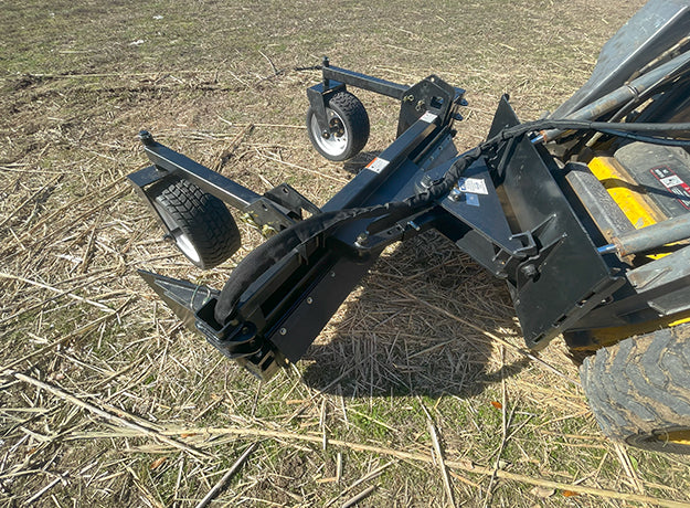 72" Power Rake for Skid Steer | Bi-Directional Drum | Carbide Teeth | Star Industries