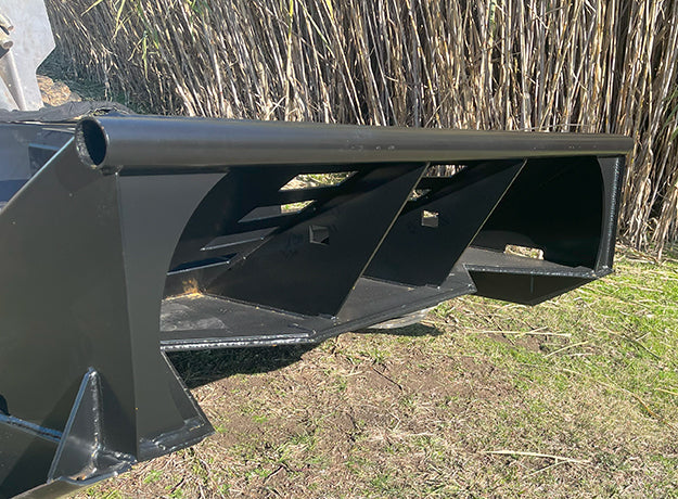 Brush Cutter for Skid Steer | 72" Width | 6" Max Cut | 100 HP Gearbox | Star Industries