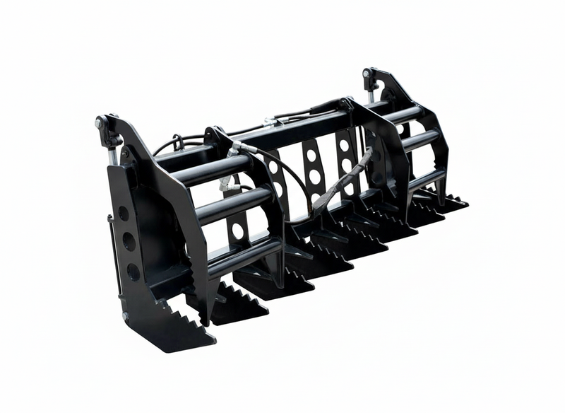 Compact Tractor Vertical Root Grapple