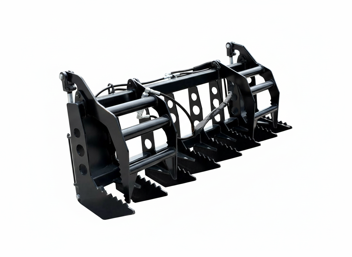 Compact Tractor Vertical Root Grapple